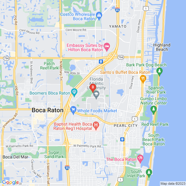 Boca raton Plumber location map: Boca raton, Boca raton, florida